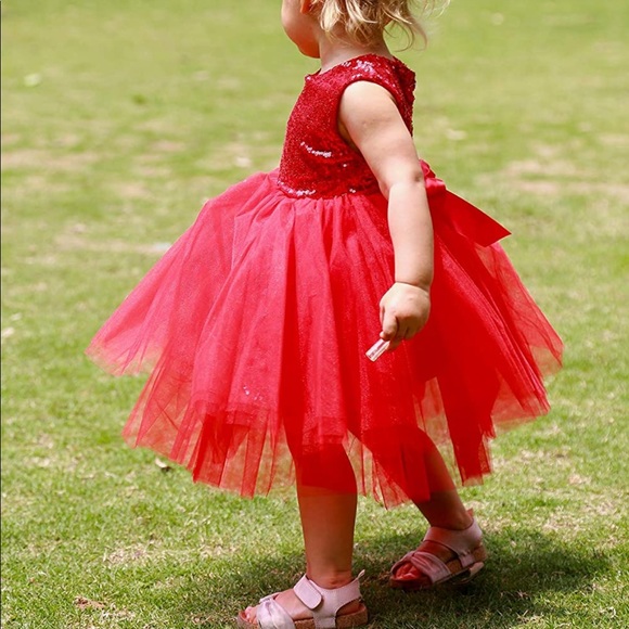 Girl Sequin Tutu Dress - Picture 3 of 3